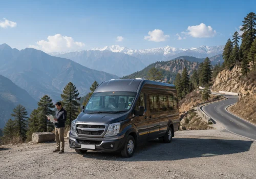 Prepared vehicle support for safe Himalayan road journeys