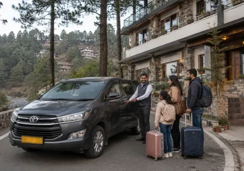 Tour vehicle with driver for Dharamshala and McLeod Ganj trips