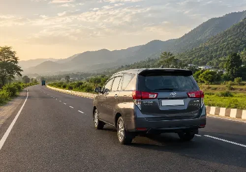 Outstation taxi service with driver for long-distance travel