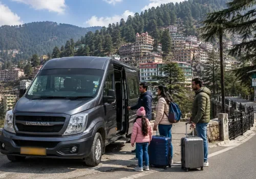 Private tour vehicle with driver for Shimla hill station travel